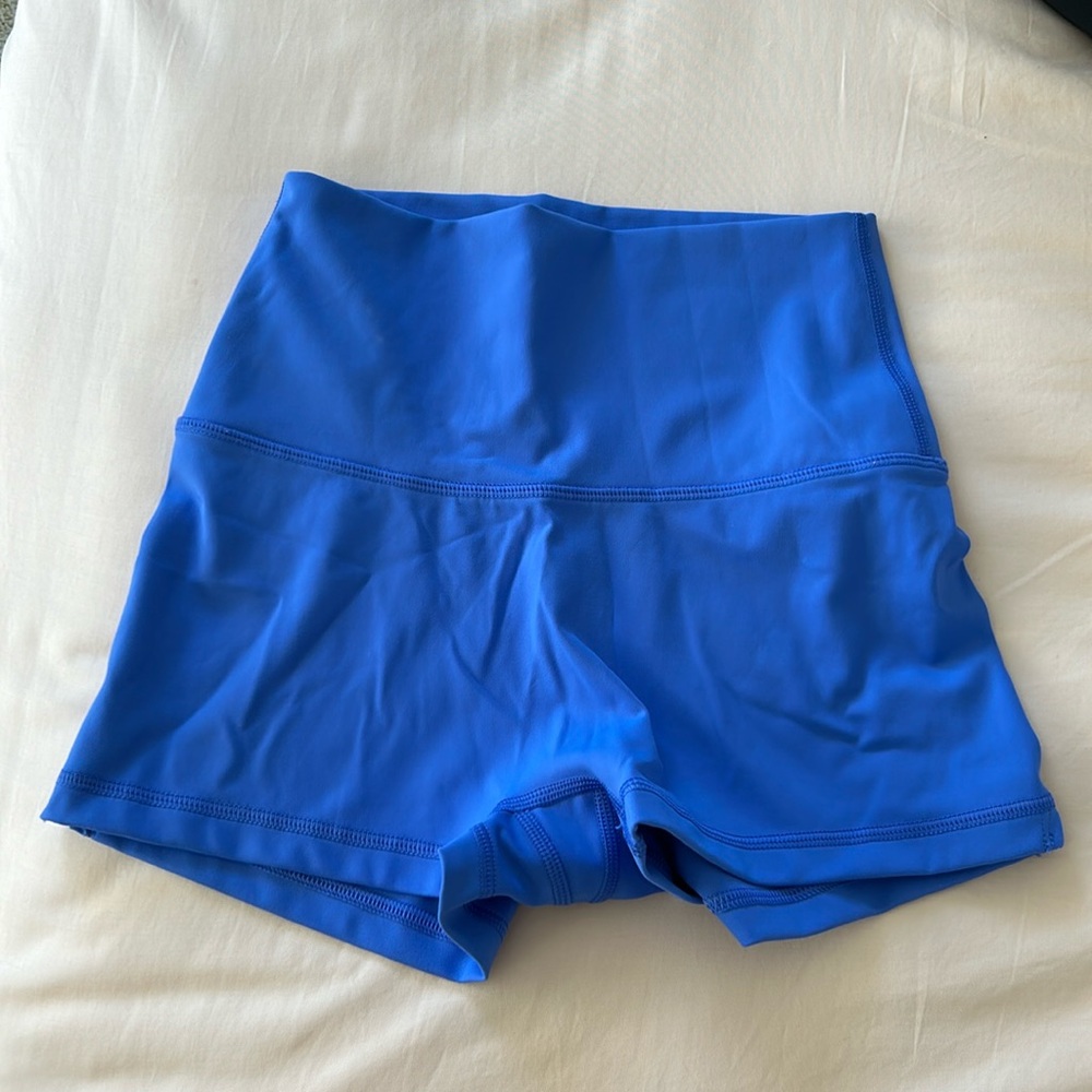 Small periwinkle Aerie Offline /Super shortie Shorts/Hi-rise/ 2” inseam